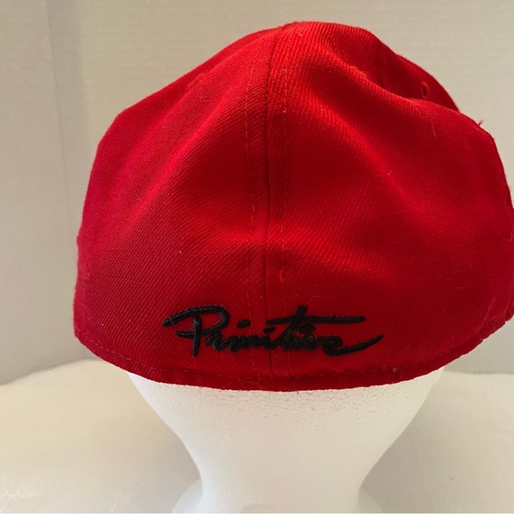 59FIFTY primitive hat size 7-1/2 red Preowned - Picture 6 of 7